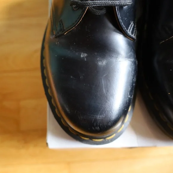 Dr. Martens 1461 Smooth Leather Oxford Shoes Mens Size 7/Womens Size 9 - Picture 7 of 12